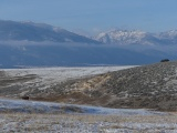 Dusted Hills and Mountains