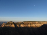 Blue Sky, with Moon