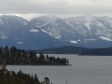 Flathead Lake Coming Into View