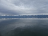 Wide Lake View in Winter