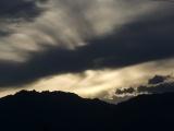 Backlit Evening Clouds