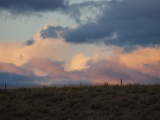 Pastel Clouds over Sagebrush