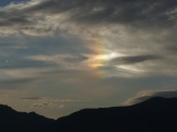 Sundog over the Mountains