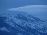 Blue Landscape in the Mountains