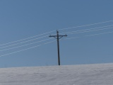 Glittering Snow and Shining Wires
