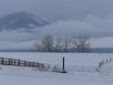 Low Winter Clouds