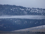 One Cloud in Evening Twilight