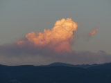 Sunset Clouds and Haze