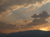 August Clouds at Sunset