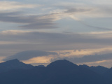 Soft Lighting above the Mountains