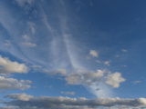 Blue Sky and White Clouds