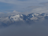 Fog below the Mountains