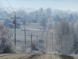 Road in the Winter Sun