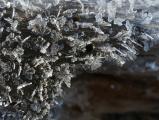 Ice Crystals on Wood