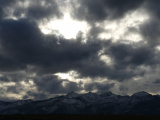 Sun through Dark Clouds