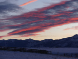 Cloud Bands at Sunset