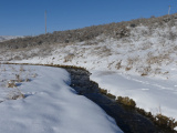 Snowy Stream Banks