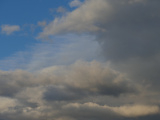 April Clouds and Blue Sky