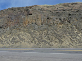 Roadside Basalt Wall