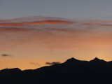 Salmon Band at Sunset