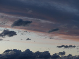 Gray Clouds at Dusk