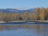 River on a Bright Autumn Day