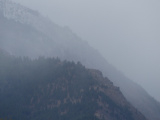 Mountain Profiles in the Rain