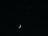 Moon and Venus in December