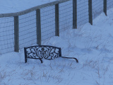 Snow on the Bench