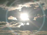 Sun in a Clear Band of Sky