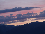 Purple Clouds in a Raspberry Sky