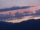 Purple Clouds in a Raspberry Sky