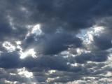 Sunbeam in Morning Clouds