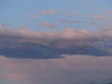 Blue Sky above Dusty Rose Sky