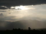 Late Afternoon Clouds over the Sun