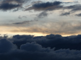 Line of Light at Sunset