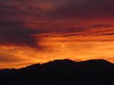 Orange Light over the Horizon