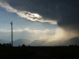 Glowing Sun and Rain