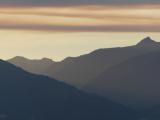 Smoke Layer at Sunset