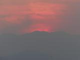 Silhouette of a Mountain