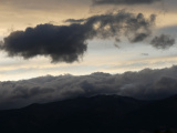 Gray October Sunset