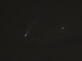 Comet Lemmon with Izar