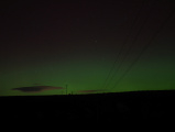 Big Dipper in a Green Aurora