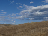 Blue Sky and Clouds of February