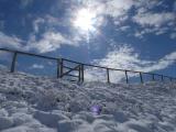 Sun, Snow and Gate