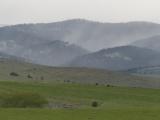 Cloudy Hills beyond Green Pastures