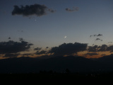 Venus, Jupiter and the Moon