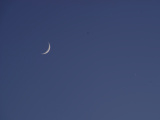 Moon and Venus in Twilight
