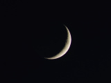 Craters on a Crescent Moon