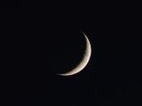 Craters on a Crescent Moon